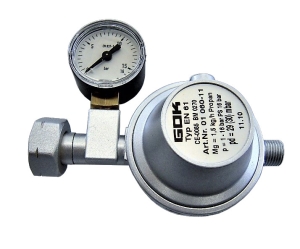 Druckregler 30 mbar mit Manometer